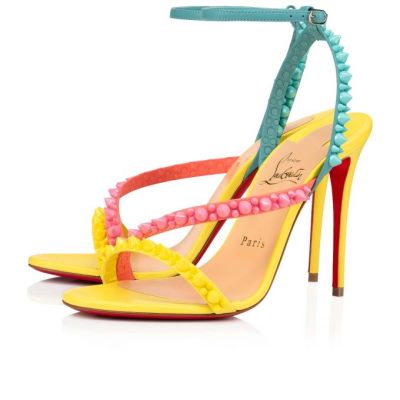 T Strap Mafaldina Spikes Christian Louboutin Mujer - Multicolor - 1215156V105